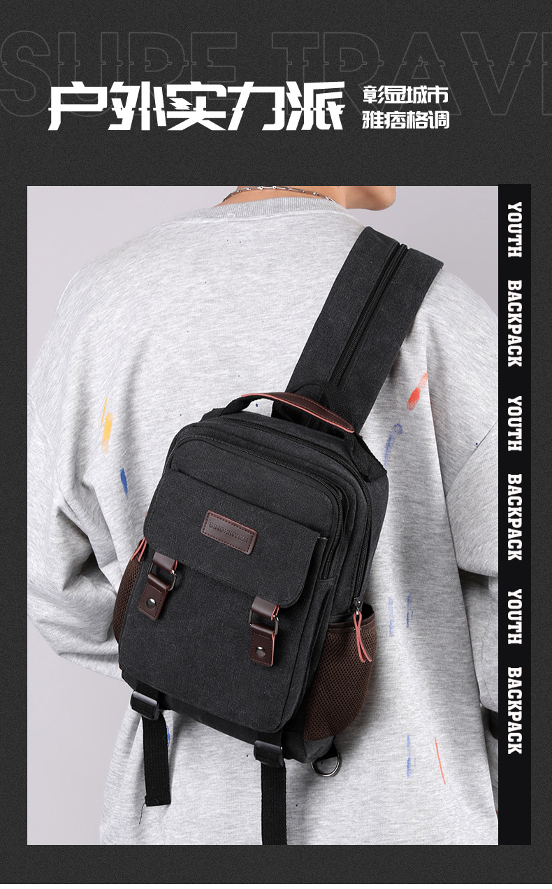 New Canvas Chest Bag Men Large – Women Bags Medium Size Bewertung und Preis