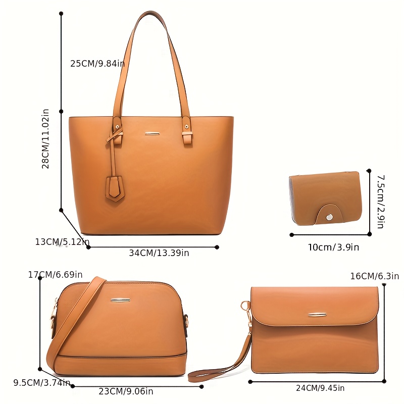 4pcs Fashion Women's Bag Sets  – Women Bags Crossbody Bewertung und Preis