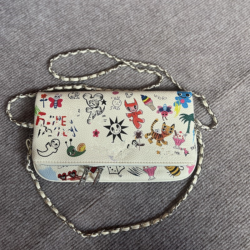 New Graffiti Illustration Prin – Women'S Kipling Bags Bewertung und Preis