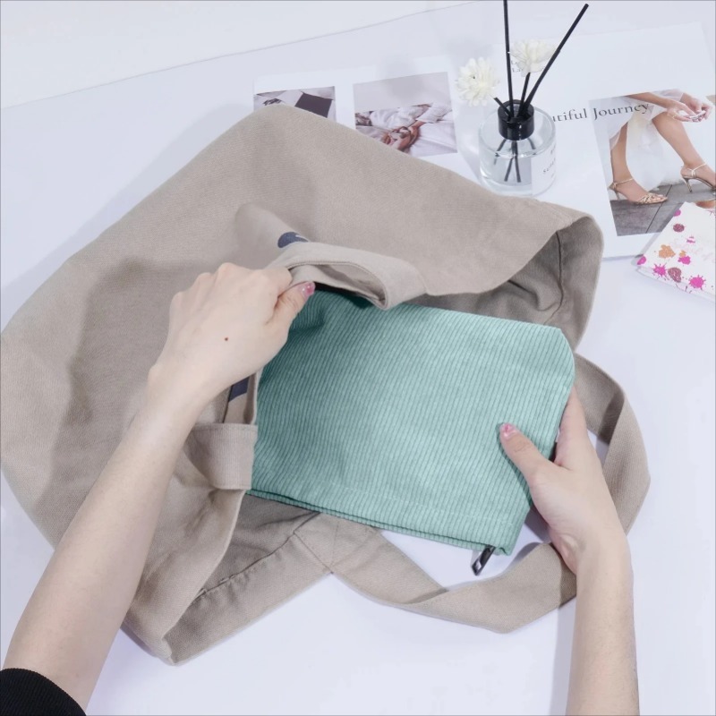Corduroy Travel Cosmetic Bag P – Women Bags Medium Size Bewertung und Preis