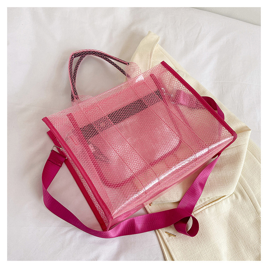 Fashion New High Capacity PVC  – Women Bags White Bewertung und Preis