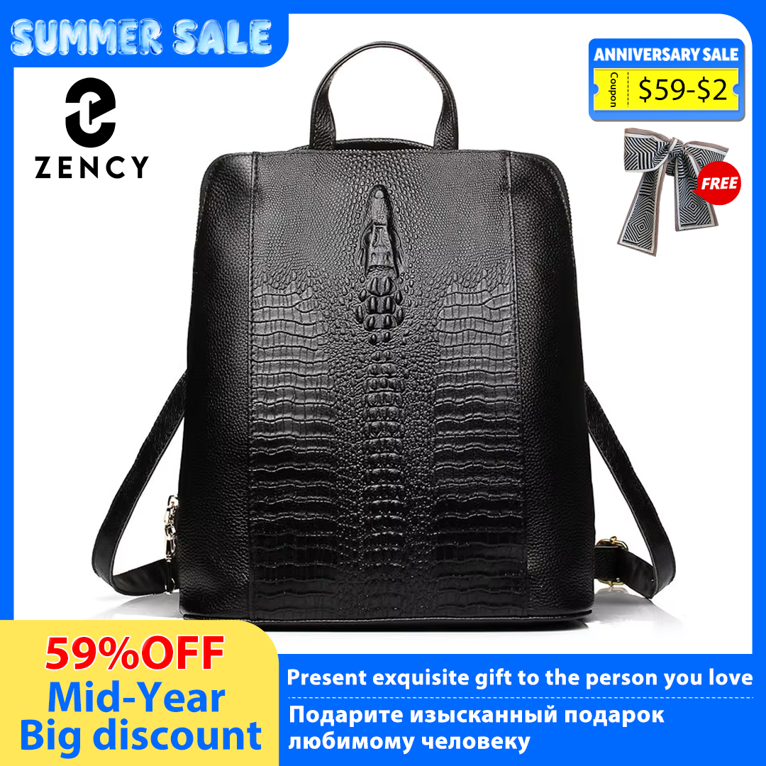Zency Women's Crocodile Leathe – Mini Backpack Women Bewertung und Preis