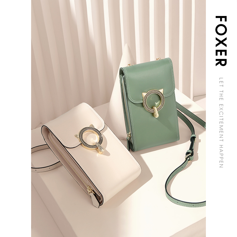 FOXER Brand Split Leather Cell – Women'S Bags Jacquemus Bewertung und Preis